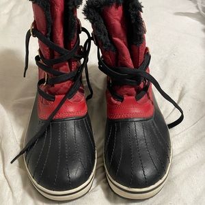 Red Sorel Boots